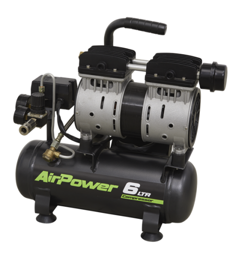 6L Direct Drive Silent Air Compressor 0.7hp